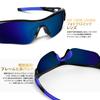 BEACOOL Sports Sunglasses with Polarized Lenses for TR90 TAC UV400 Sun Unisex for Men and Women Running, Baseball, Mountaineering, Fishing, Cycling,