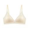 Thin Shoulder Strap Thin Summer French Satin Seamless Deep V Triangle Cup Comfortable Invisible Bra Cover
