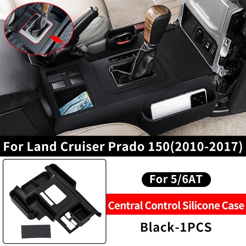 Für Toyota Land Cruiser 150 Prado J150 20211 2010-2023 Silikon-Schutzhülle für die Mittelkonsole Schmutzabweisendes Zubehör für den Innenraum