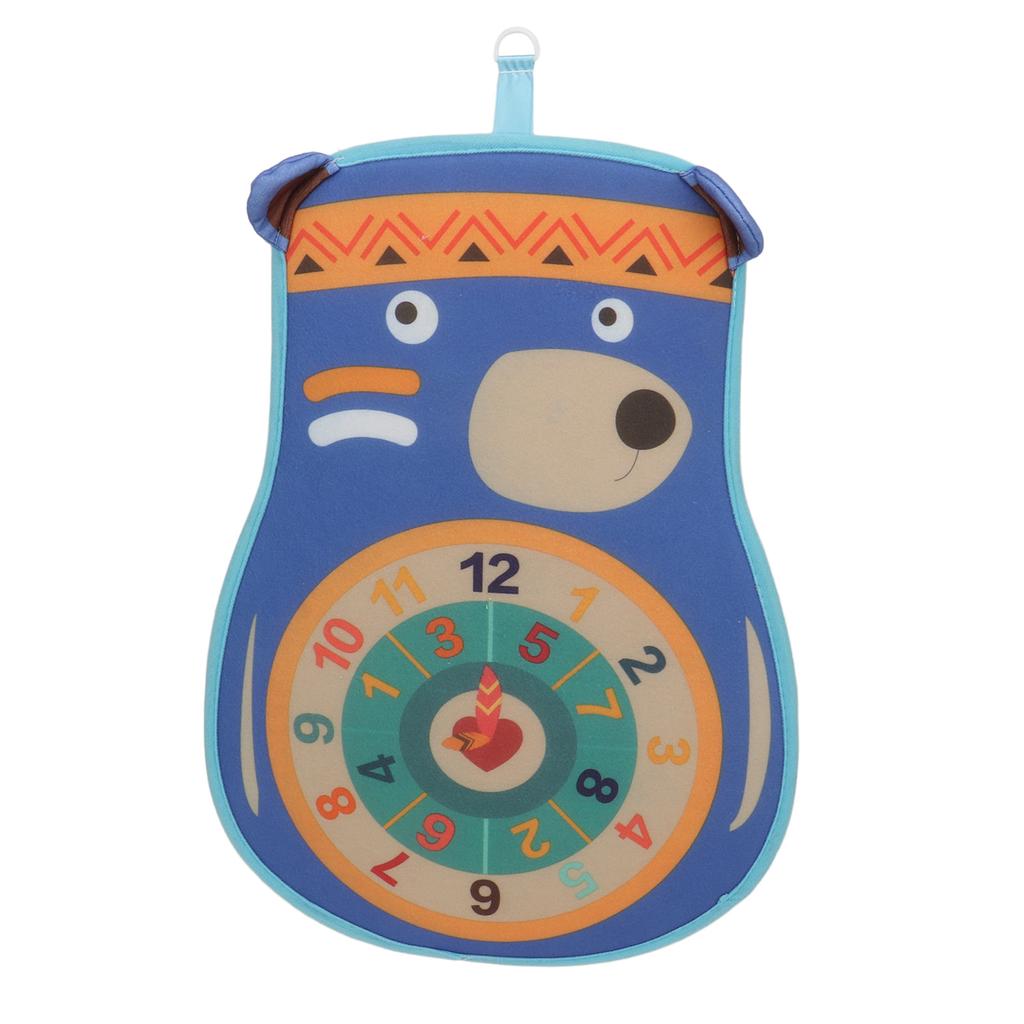 Kids Dart Board Game Set Double Sided Sticky Balls Improve Attention Party Game Dart Board Toys for