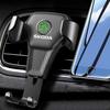 WDQM1 Supporto per Telefono Cellulare GPS per Veicolo in ABS con Gravità Accessori Auto Per Skoda Kamiq Kodiaq Karoq Yeti Octavia Fabia Rapid Vrs Superb