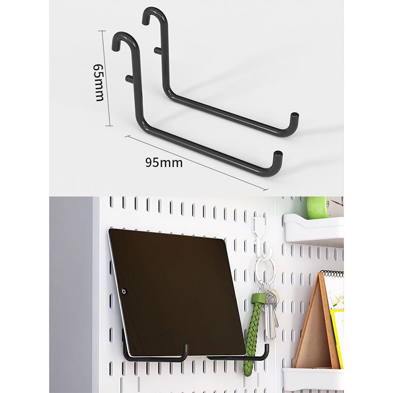 E-sports Pegboard Wall Display: DIY Headphone, Keyboard, Jay Chou Photo Storage, Punch-Free Mount Rack