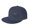 Rasta Lion Of Judah Flat Brim Baseball Cap Men'S And Women'S Adjustable Hat Black
