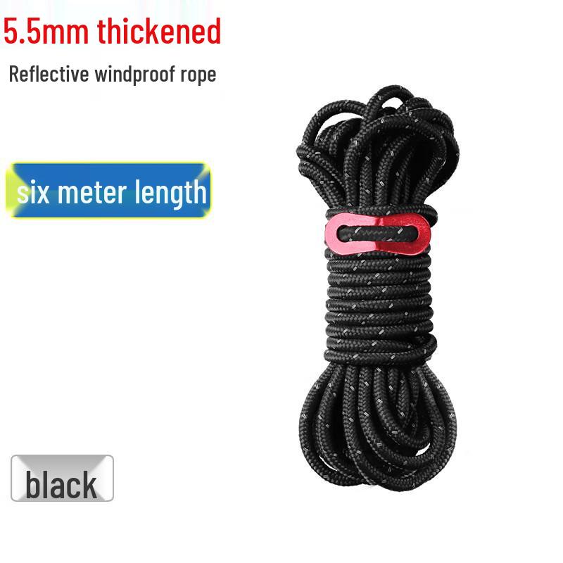 OEING Outdoor Reflective Tarp Rope