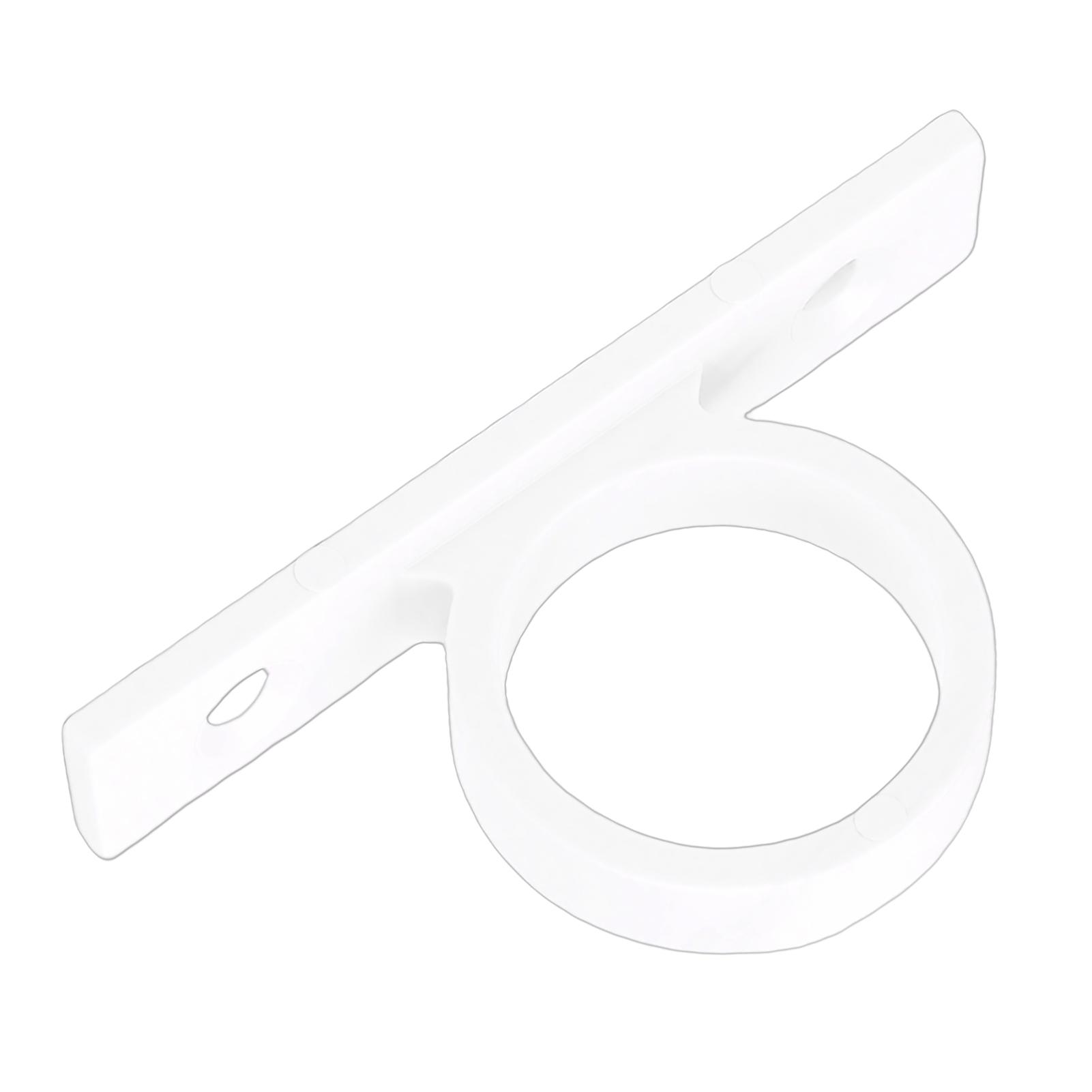 

RV Shower Hose Mounting Screws Included 2.68x0.51x1.41in Shower Hose for Marine Boats White