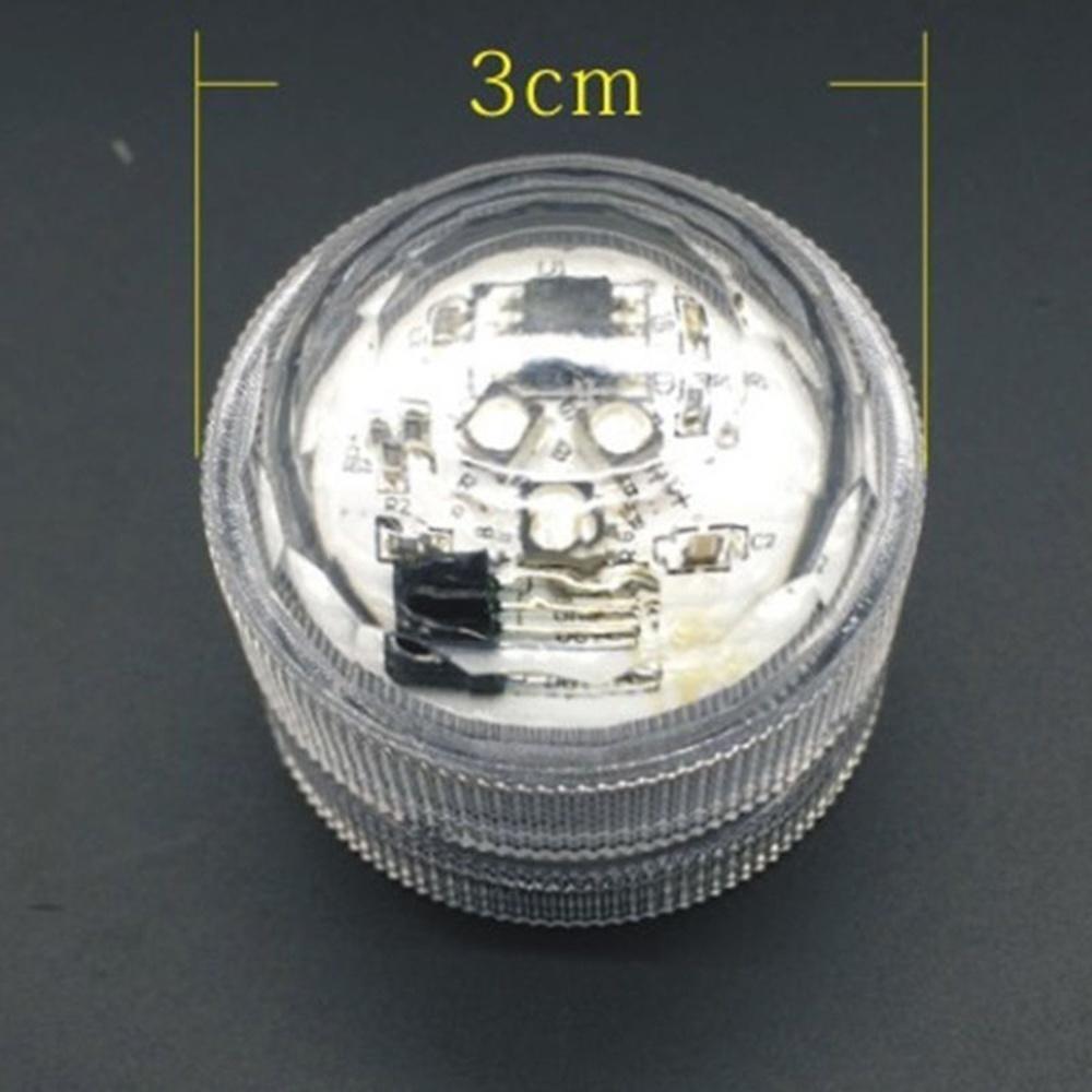 Multi-color Charm Change Color Aquarium Party Decor High Quality For Wedding Diving Round Waterproof LED Candle Light Lamp