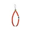 Ran Pu Chinese Style Women's Phone Lanyard - Natural Red Agate, Anti-Lost Design
