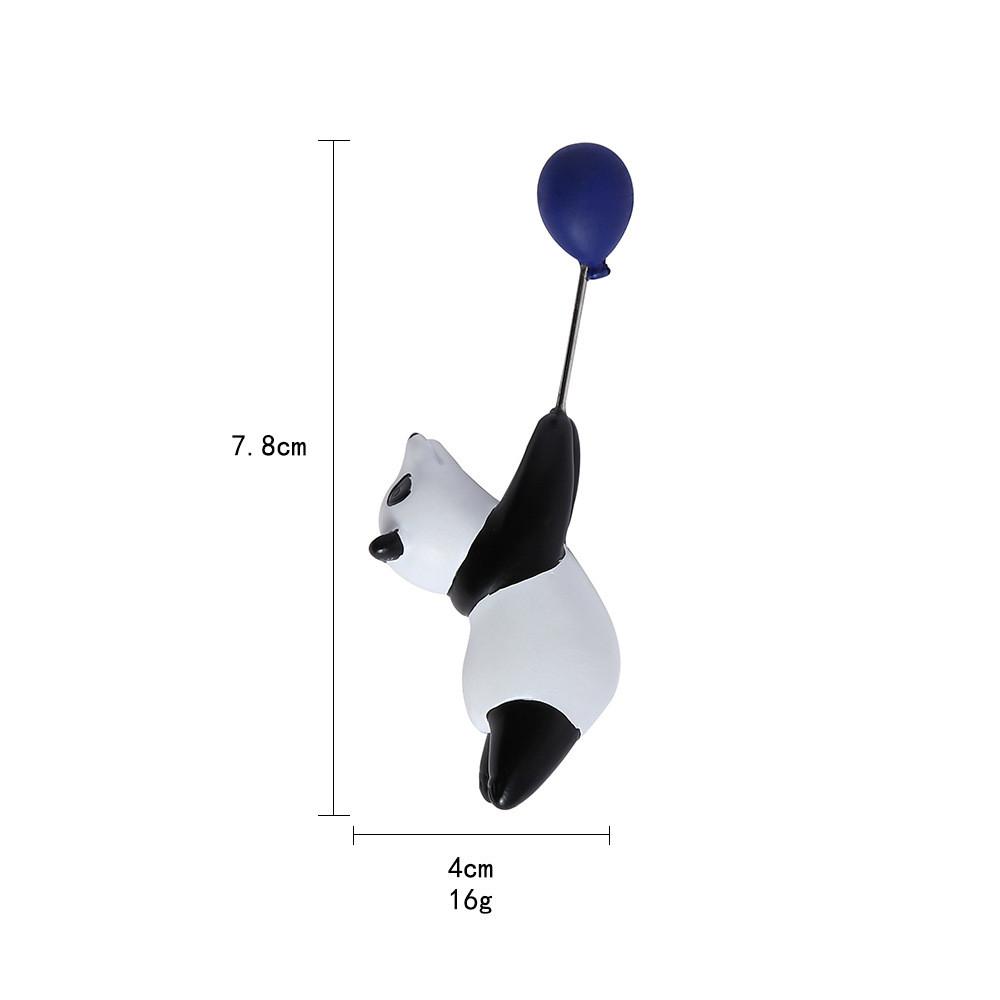 

Panda Balloon 3d Resin Refrigerator Magnet With Bright Colors For Home Decor And Party Gifts Deep Purple Panda