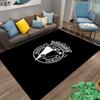 Burgos Futbol Club Logo Carpet suitable as a non-slip mat for the living room or bedroom sofa