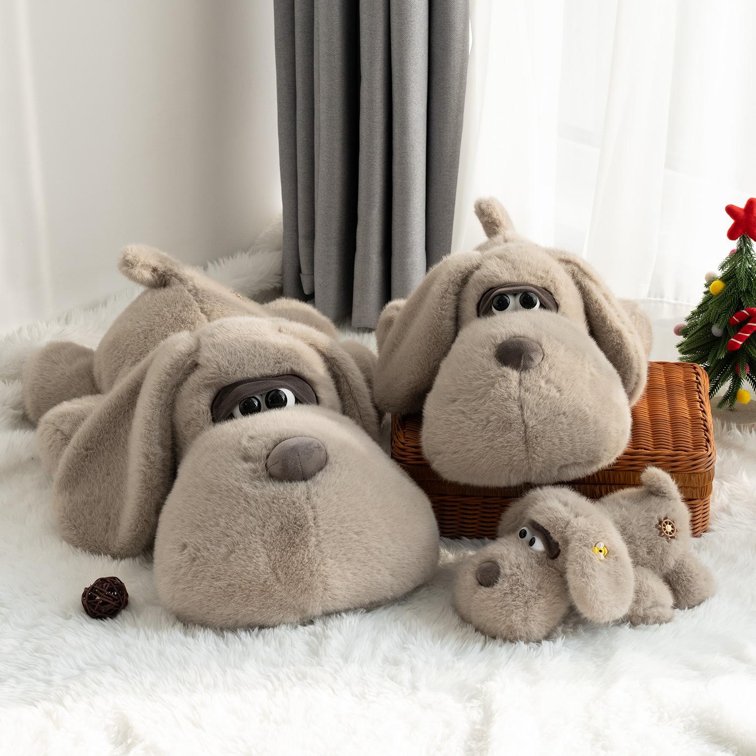 

Большие плюшевые игрушки, куклы-собаки с большими глазами, диван, подушка для сна, подушка, кукла City Redemption из видеоигры 50cm