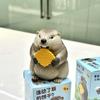 1Pcs Hamster Fat Cute Action Figure Toy Sculpture Screaming Groundhog Sound Toys For Home Office Diy Decoration