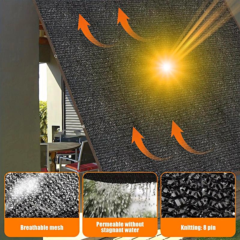 1ks Stínicí síť odolná vysokým teplotám Odolná terasová stínicí síť