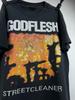 Maglietta Godflesh 1990, Maglietta Unisex Base Nera Tour Godflesh Vtg