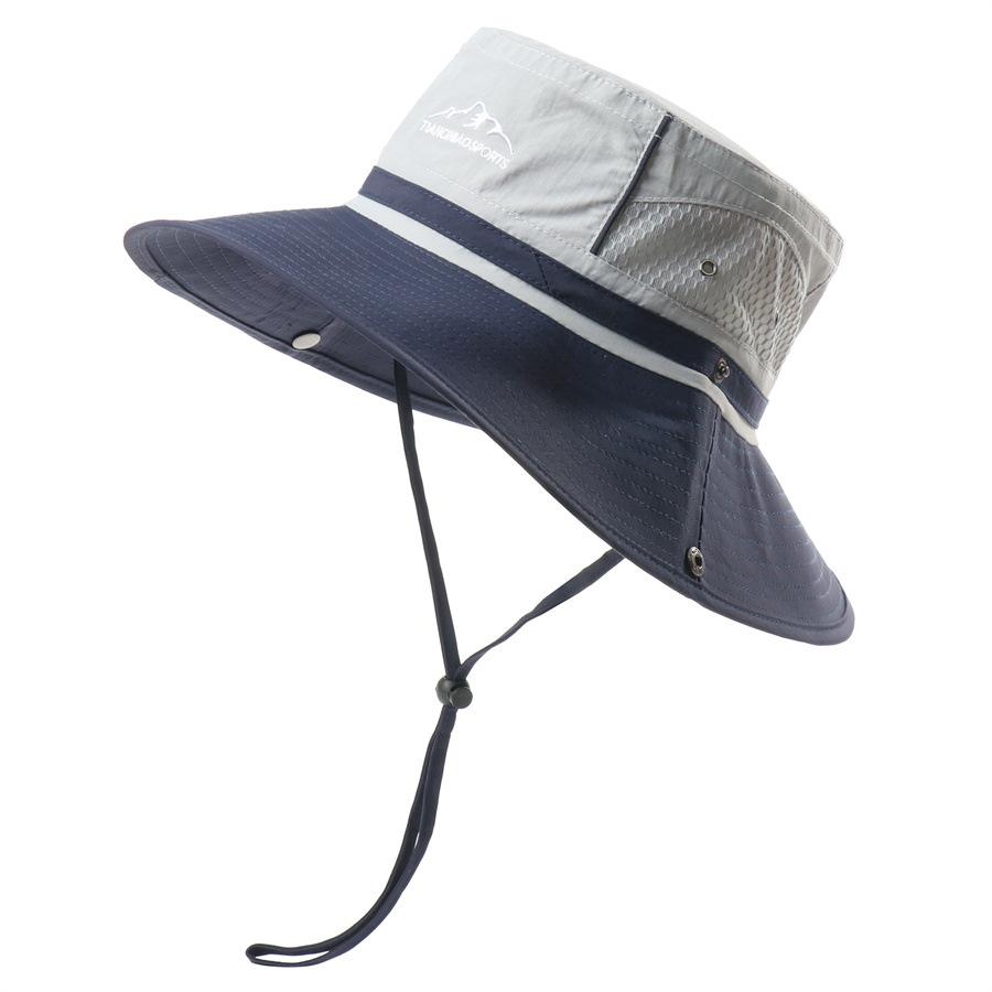 New men's and women's quick-drying bucket hat outdoor mountaineering hiking sun hat sun protection fishing hat foldable sun hat