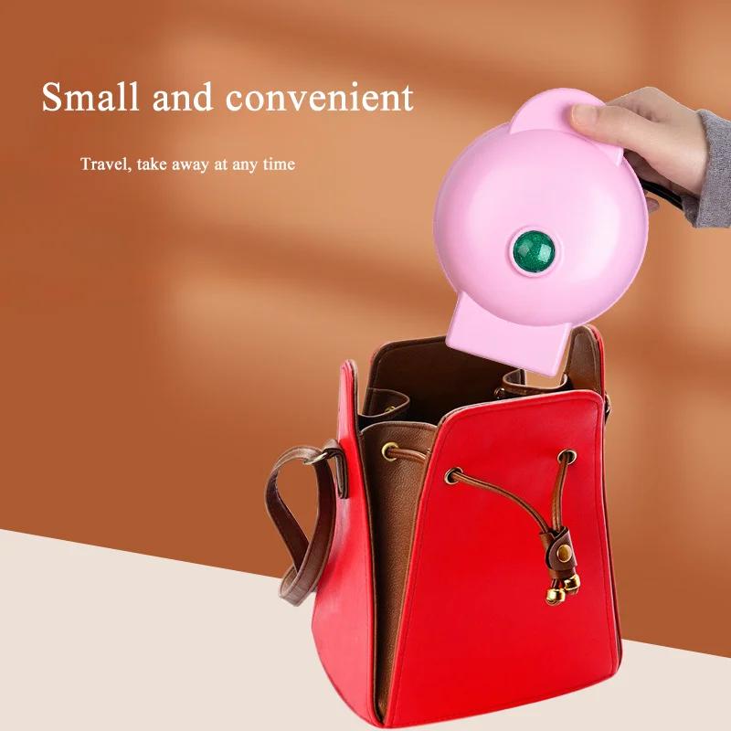 Mini máquina para hacer gofres, máquina para hornear para niños, máquina para hacer pasteles, sandwichera, máquina para hacer pan y desayuno