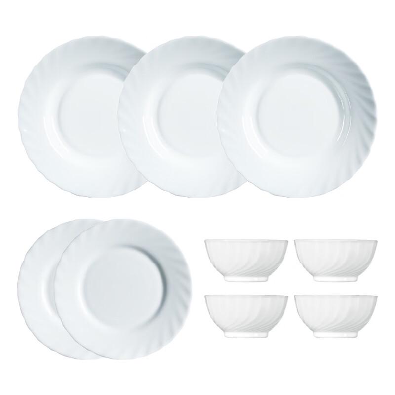 Luminarc Trio 9-Piece Dinnerware Set