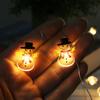 Elk Xmas LED Light String Santa Claus Christmas Lamp Gift Christmas Fairy Lights  New Year