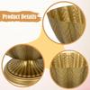 Metal Flower Vase Vintage Style Gift Table Decoration Floral Arrangement Ornament for Living Room Wedding Kitchen Party Home