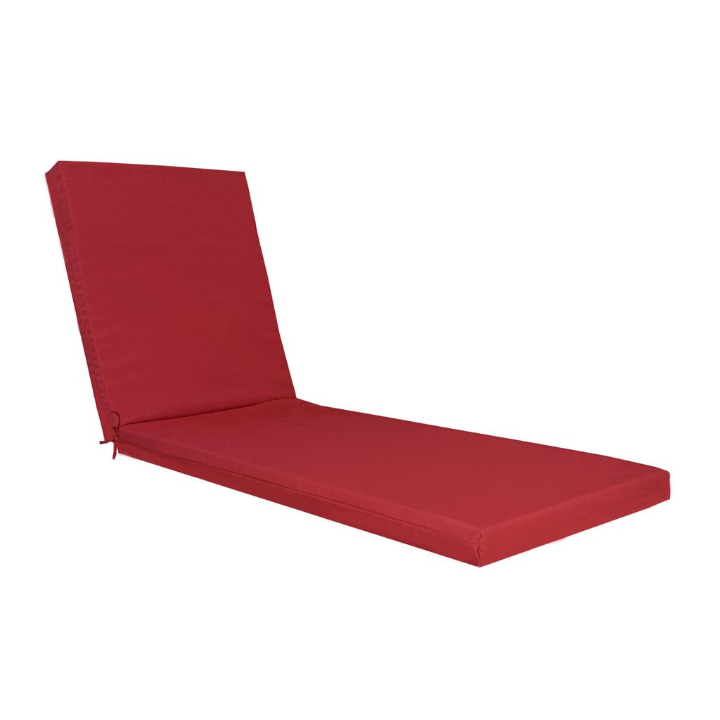 Chaise Lounge Cushions Outdoor, Waterproof Lounge Chair Cushion,Outdoor Patio Lounge Chair Pads for Lawn, Pool & Beach