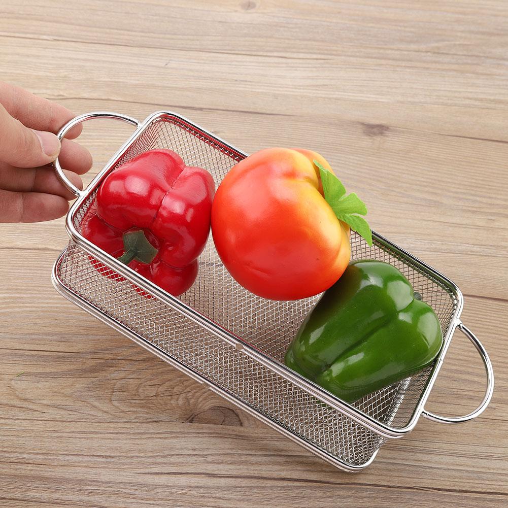 Edelstahl Frittierkorb Multifunktions-Netzfrittierkorb(27*12*6cm)