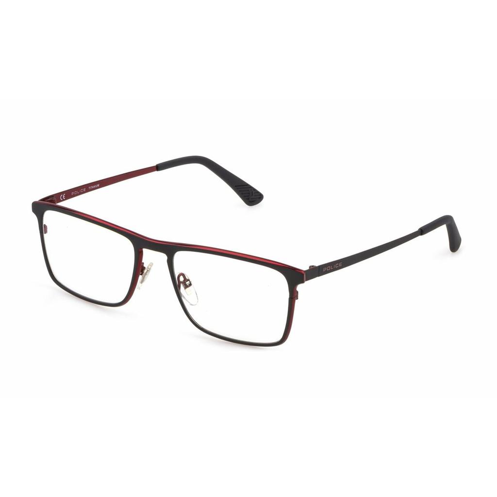 Men' Spectacle Frame Police VPLB59-5408HR Red Ø 54 Mm