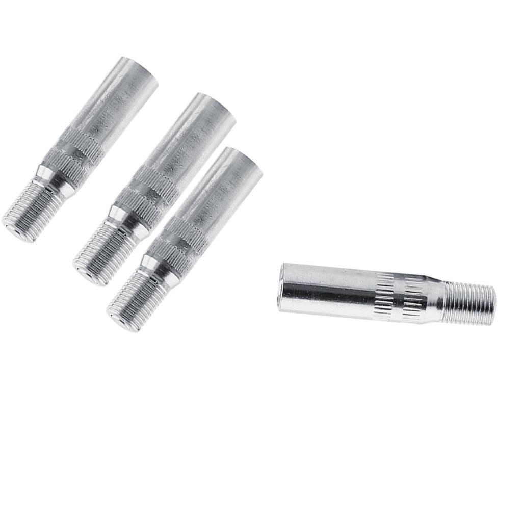 Tire Valve Extension Valve  Extension 4x Metal Automotive Wheel Valve Caps Stem Extensions Extender Car Truck Van