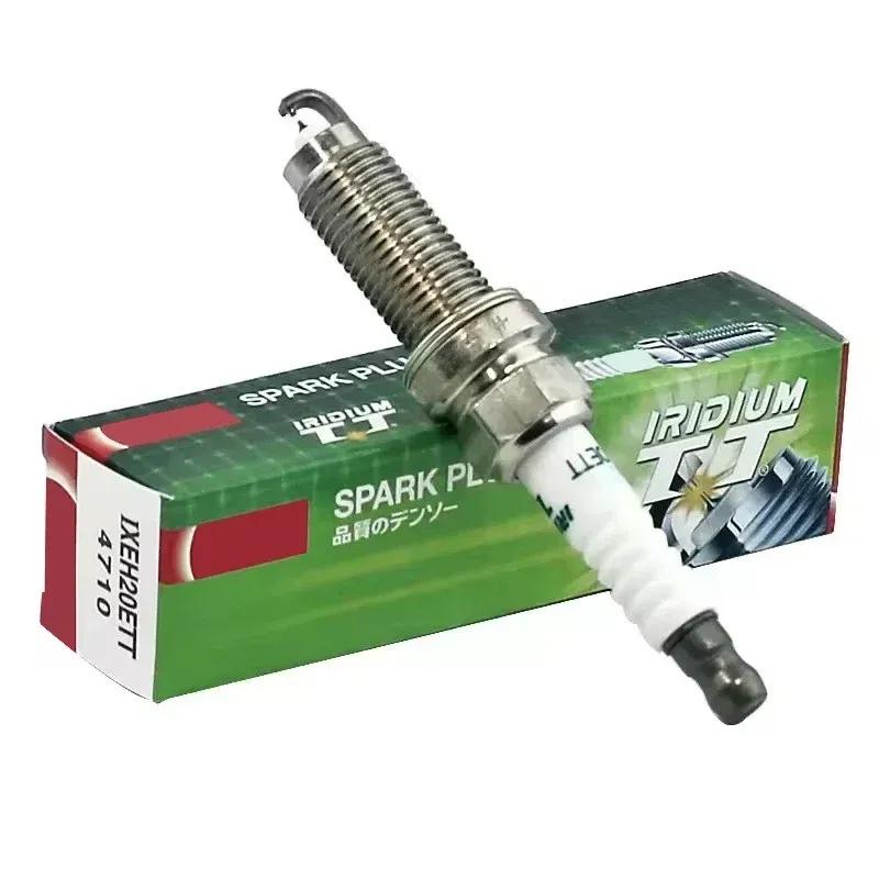 Dual Iridium Spark Plug 4710 IXEH20ETT for Nissan Qashqai Tiida X-Trail Juke Micra Toyota Yaris Verso RAV 4 Corolla Auris Allion