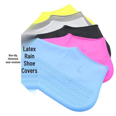 Capas de Sapato de Silicone Impermeáveis Antiderrapantes para Adultos - Impermeáveis e Resistentes ao Desgaste para Homens, Mulheres e Estudantes