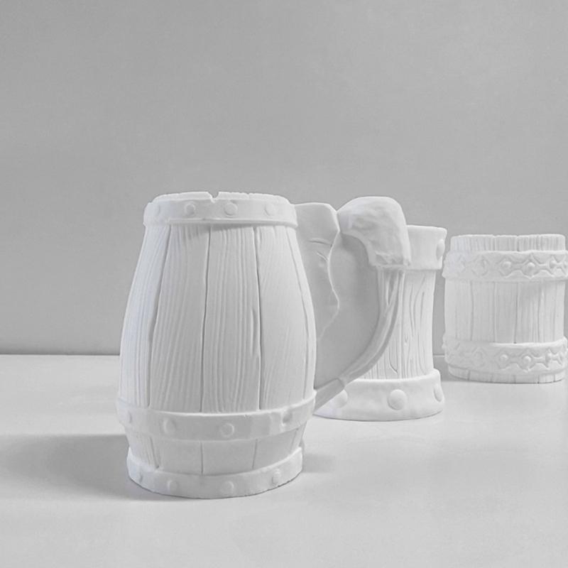 Tasse Blumentopf Silikonform Sukkulenten Pflanzgefäß Vase Form DIY Kristall Epoxidharz Formen Gipsform Handwerk Dekoration