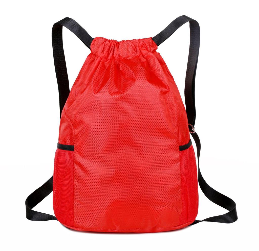 Large Capacity Outdoor Drawstring Sports Bag for Football & Basketball Training