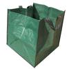Blue Square Woven Gardening Trash Bag - Leaf Collection Tool