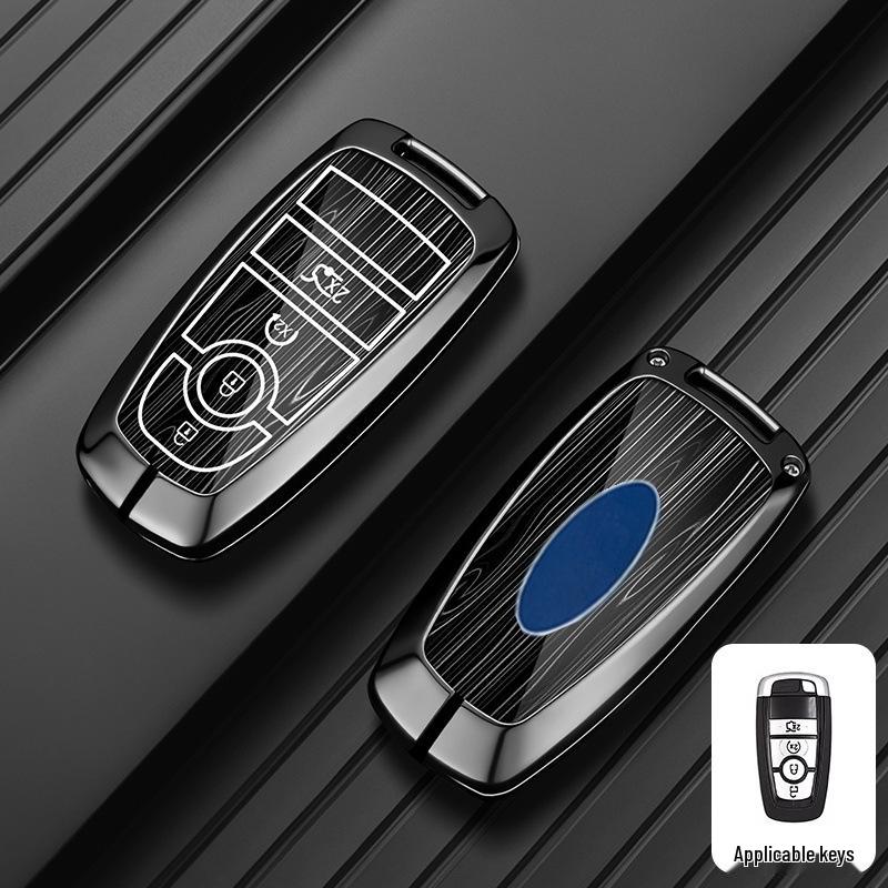 Compatible Key Case for Ford Mondeo, Edge, EVOS, Explorer, and Focus