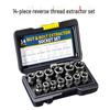 14-Piece Hex Nut Extractor Set for Damaged Nuts