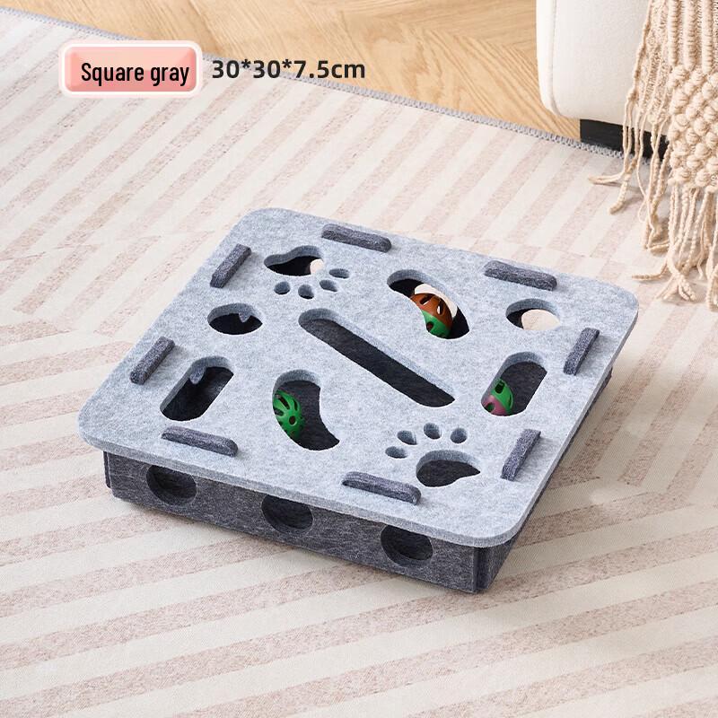 

Interactive Cat Felt Maze Toy