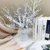 10Pcs Artificial Eucalyptus Leaves Flowers Bouquet Decoration Party Wedding Floral Arrangement Home Decor Greenery Fake Plant