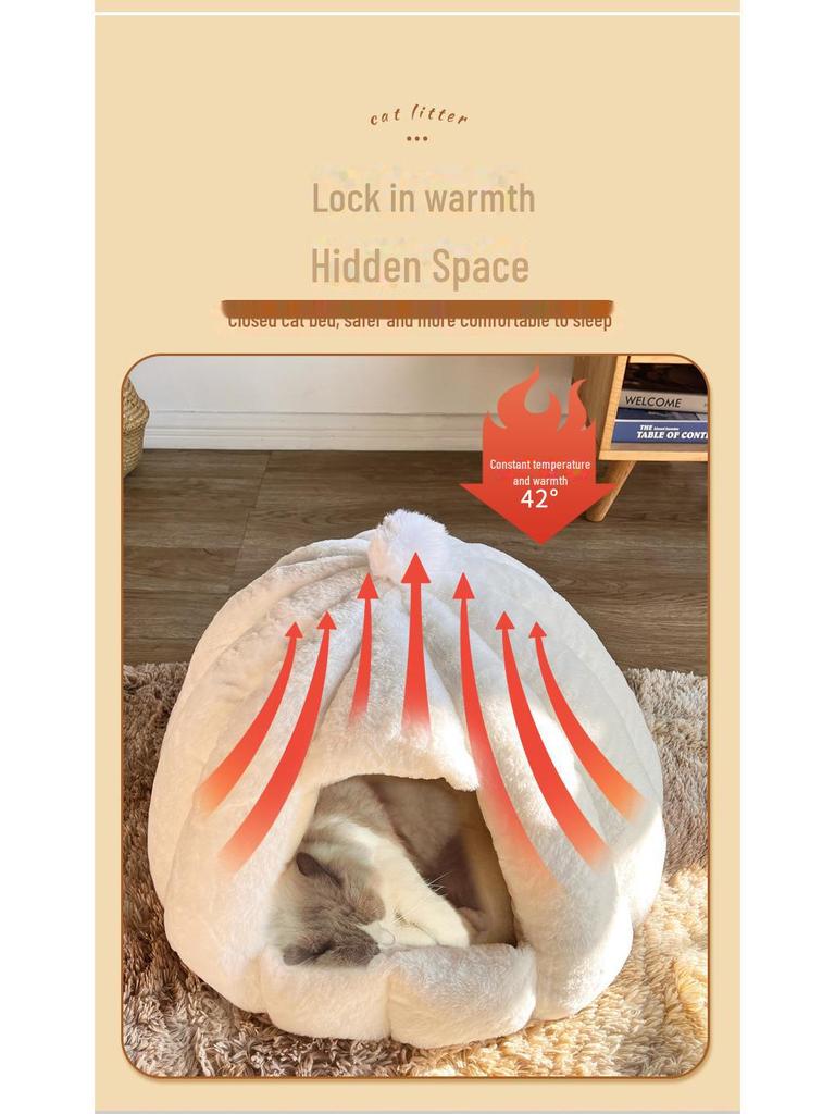 Luxury Outdoor Dog Kennel & Cat Villa Bed