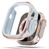 40/41/44/45mm Bumper Case Slim- Protective Cover Lightweight Aluminum & TPU Case Fitting for Watch S8/7/6/5/4/SE2
