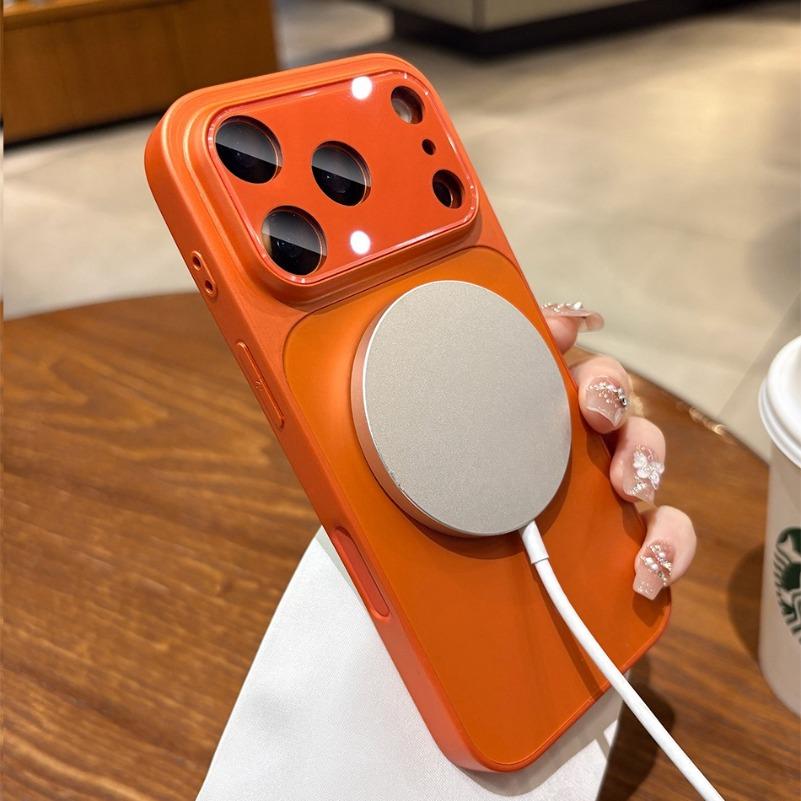 Mit Kamera-Steuertaste Matt Magnetisch Magsafe Hülle Für iPhone 17 Pro Max 16 15 14 13 Großes Fenster PC Stoßfeste Abdeckung