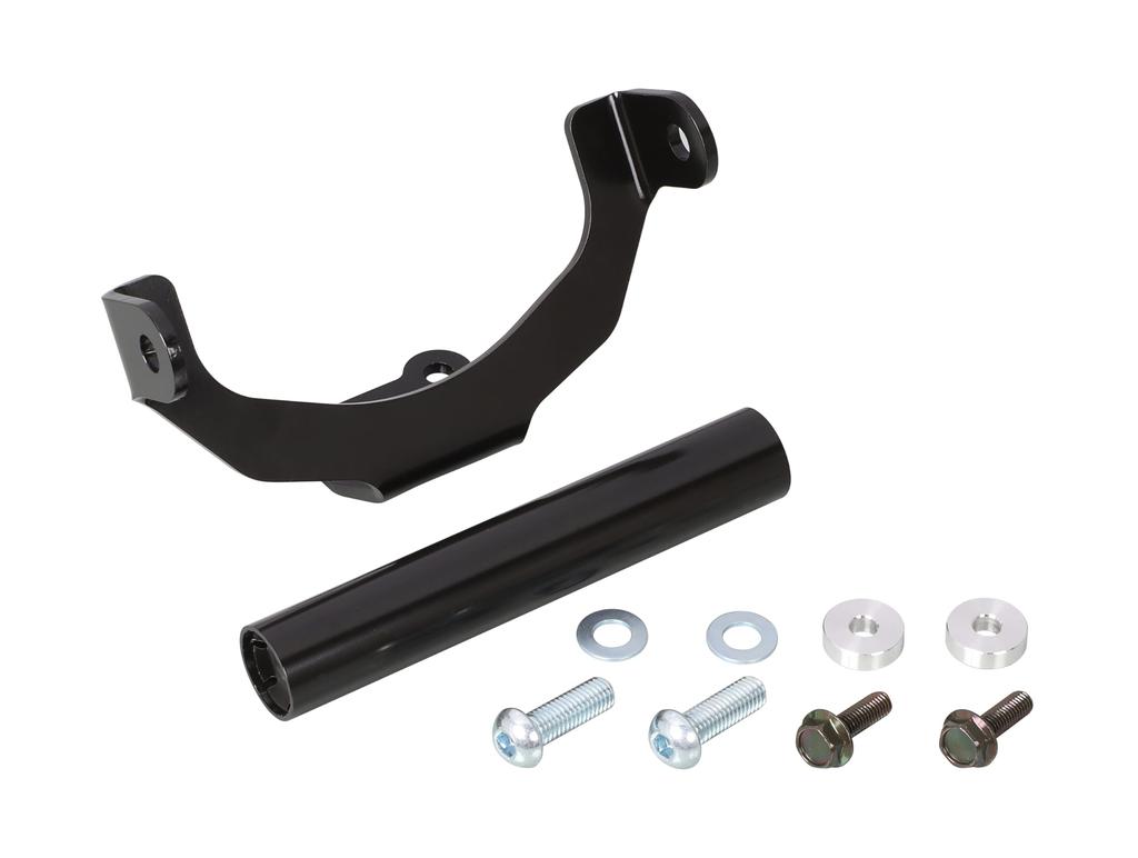 Kitaco K-Tour Black Multi-Purpose Bar PCX125 (JK05-1200001~) PCX160 (KF47-1200001~), Steel, Diameter 0.8 inches (22.2