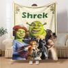 1pc Shrek4 Blanket, Gift, for Men and Women, Soft Blanket, Good for Sofa Bed Couch Travel, Lightweight Flannel Blanket