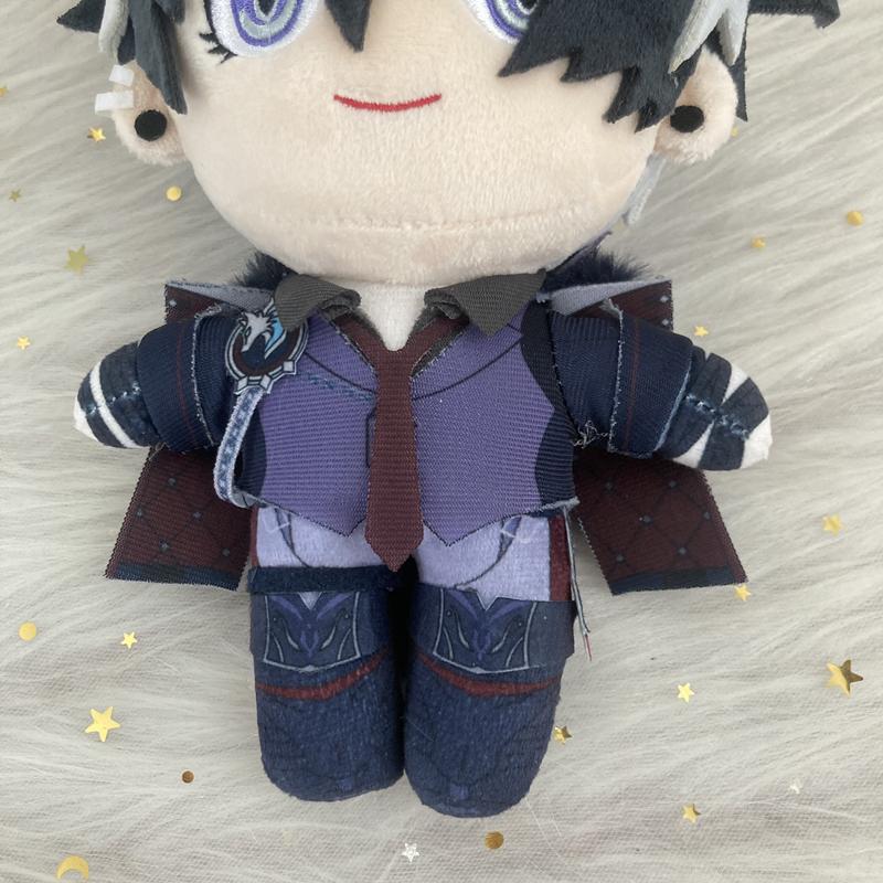 20cm Genshin Impact Wriothesley Plüschpuppe Niedliches Weiches Kuscheltier Kissen Weihnachts-Halloween-Geschenk