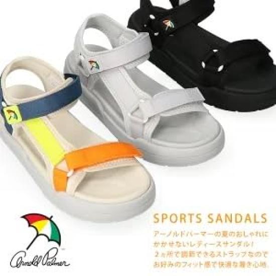 Outdoor Sandals Tape Sandals Gray Large [Arnold Palmer] Women's (006)