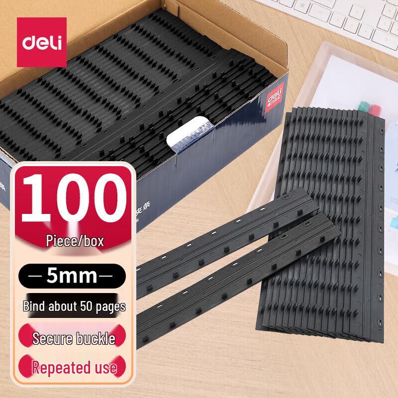 Deli 10-Hole Binding Strips