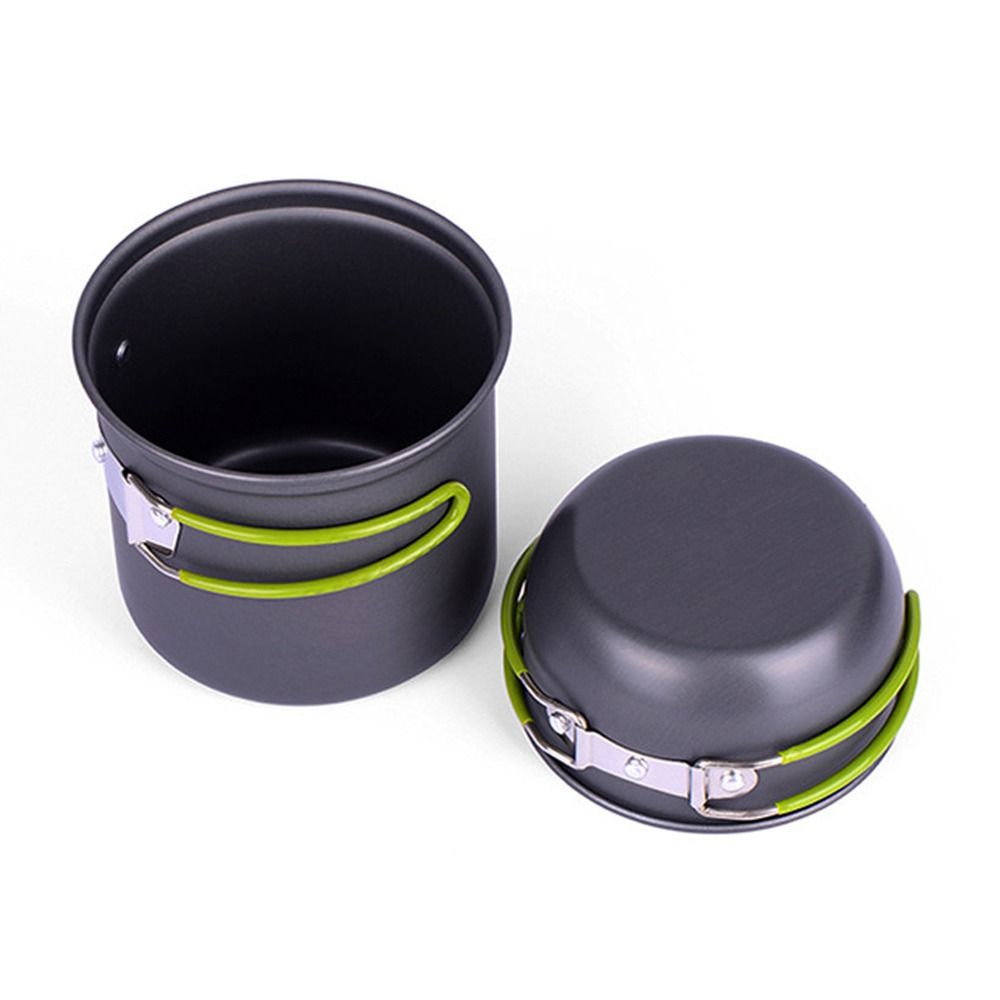 Hard Aluminum Alloy Material Camping Cookware Lightweight Outdoor Tableware  Backpacking