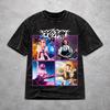 Women Men Hanabie Band T Shirt Graphic Washed Vintage Harajuku Streetwear T-Shirts