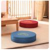New Lotus Embroidered Yoga Meditation Cushion Washable Round Backrest Pillow Thickening Fill Removable Cover Tatami Mat