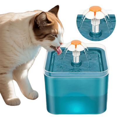 Fontaine à eau sans fil ultra silencieuse pour chat, capteur automatique, abreuvoir pour animaux de compagnie, fontaine à eau circulante et distributeur d'eau à 4 filtres