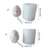 3D Easter Egg Bunny Silicone Candle Mold for Candle Making Handmade Art Craft