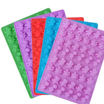 48 Even Cute Little Dinosaur Silicone Simulation Chocolate Mold Toy Ice Mold