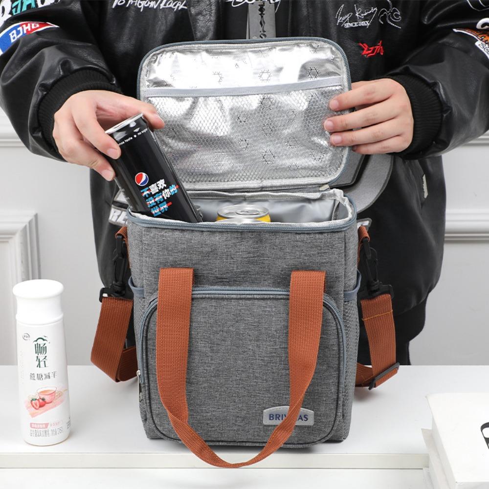 Thickened Food Cooler Bags Portable Picnic Cooling Box Reusable Insulated Case  Travel